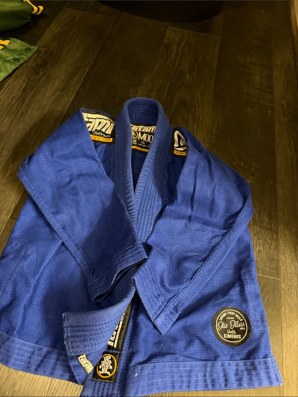Tatami Blue Jiu-Jitsu Gi - Two-Piece Set m0000 size - Picture 5 of 6